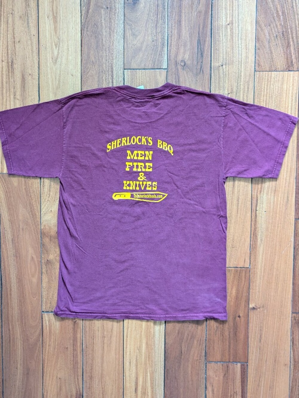 Sherlock's BBQ Vintage T-shirt (L)